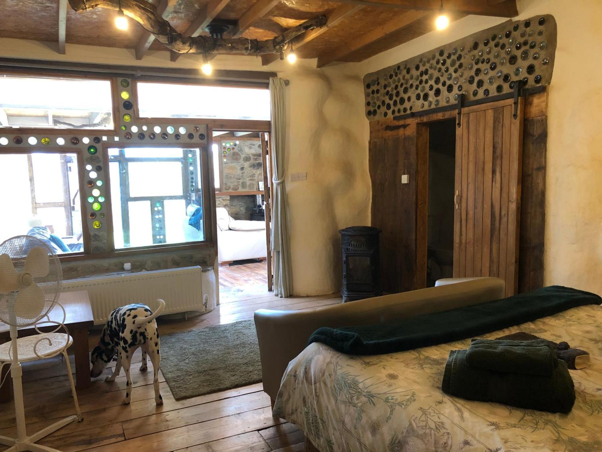 Rabbits 1Or 2 Bedroom Hobbit Style Hillset Earthen Dartmoor Eco Home South Brent Extérieur photo