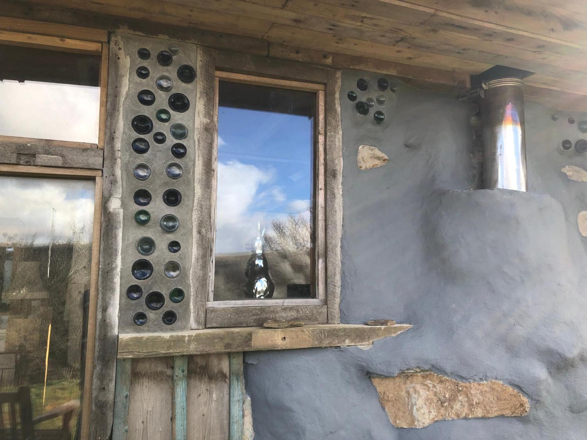 Rabbits 1Or 2 Bedroom Hobbit Style Hillset Earthen Dartmoor Eco Home South Brent Extérieur photo